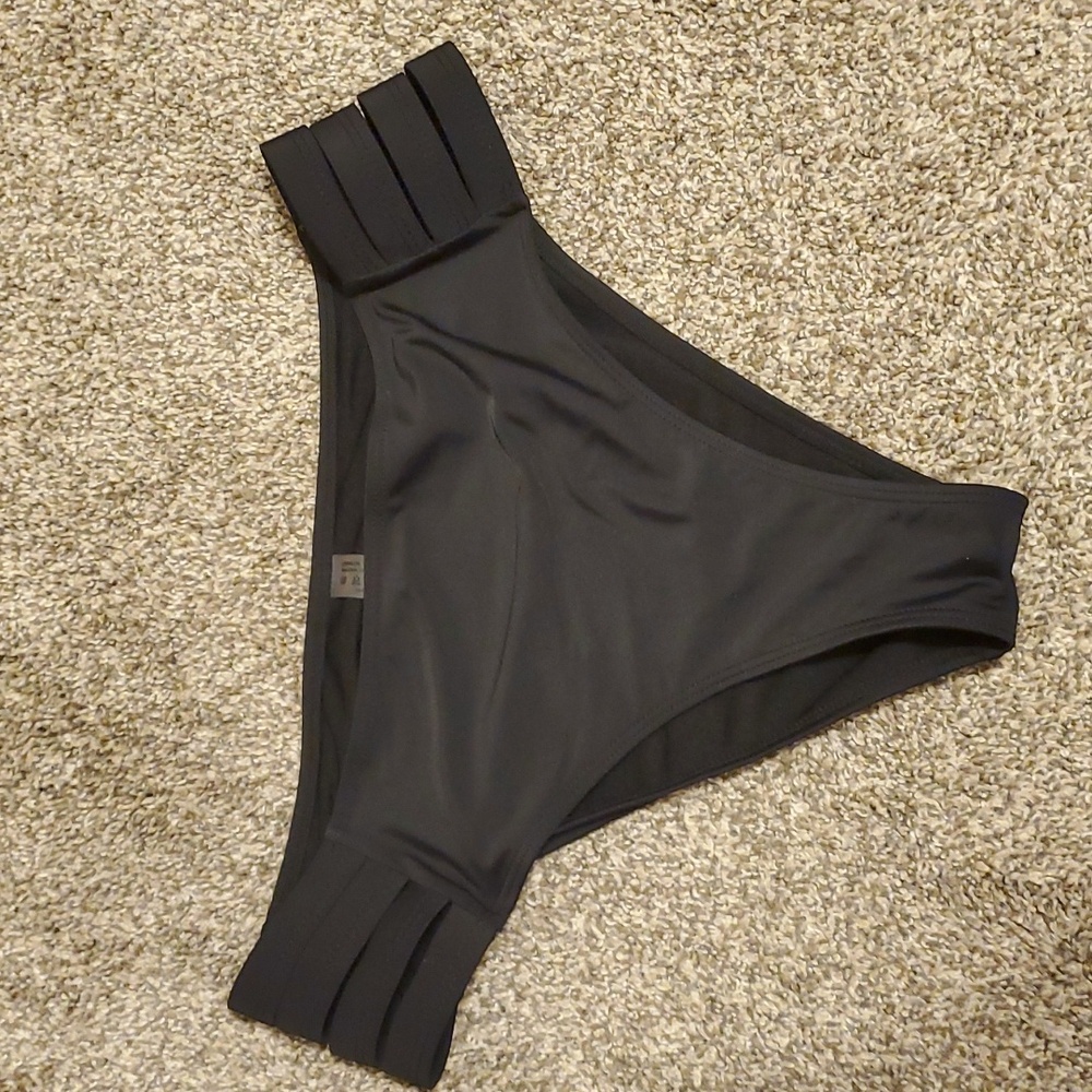 Black swim bottoms